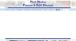 Desktop Screenshot of firstchoicefreezer.com